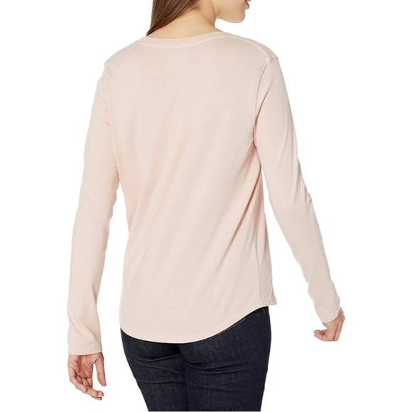Carhartt Women's Relaxed Fit Midweight Long-Sleeve V-Neck T-Shirt - Picture 2 of 2